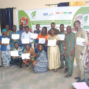 Atelier de formation des ONG et facilitateurs locaux en éducation sociale et financière